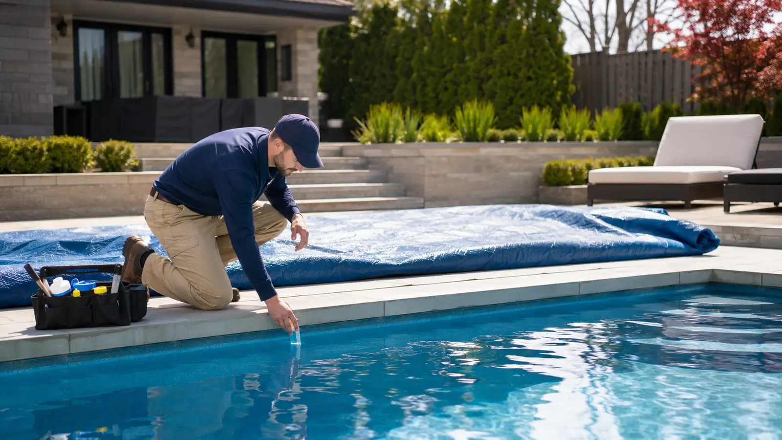 Pool Opening